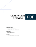 Gestion de Riesgos