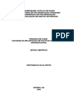 Pesquisa de Clima Organizacional PDF
