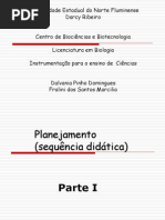 Plano aula:Instr. para o Ensino de Ciências