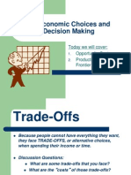 1.3 Economic Choices and Decision Making