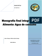 Presentacion Monografia Agua