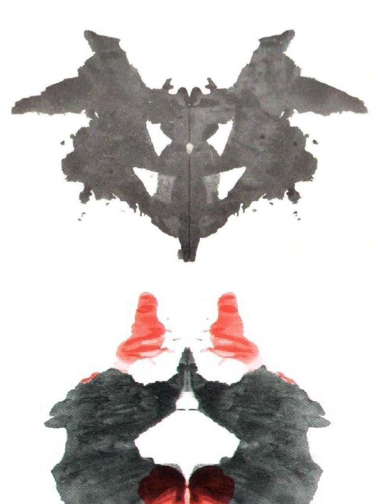 Laminas Rorschach | PDF | Artes del Lenguaje y Comunicación