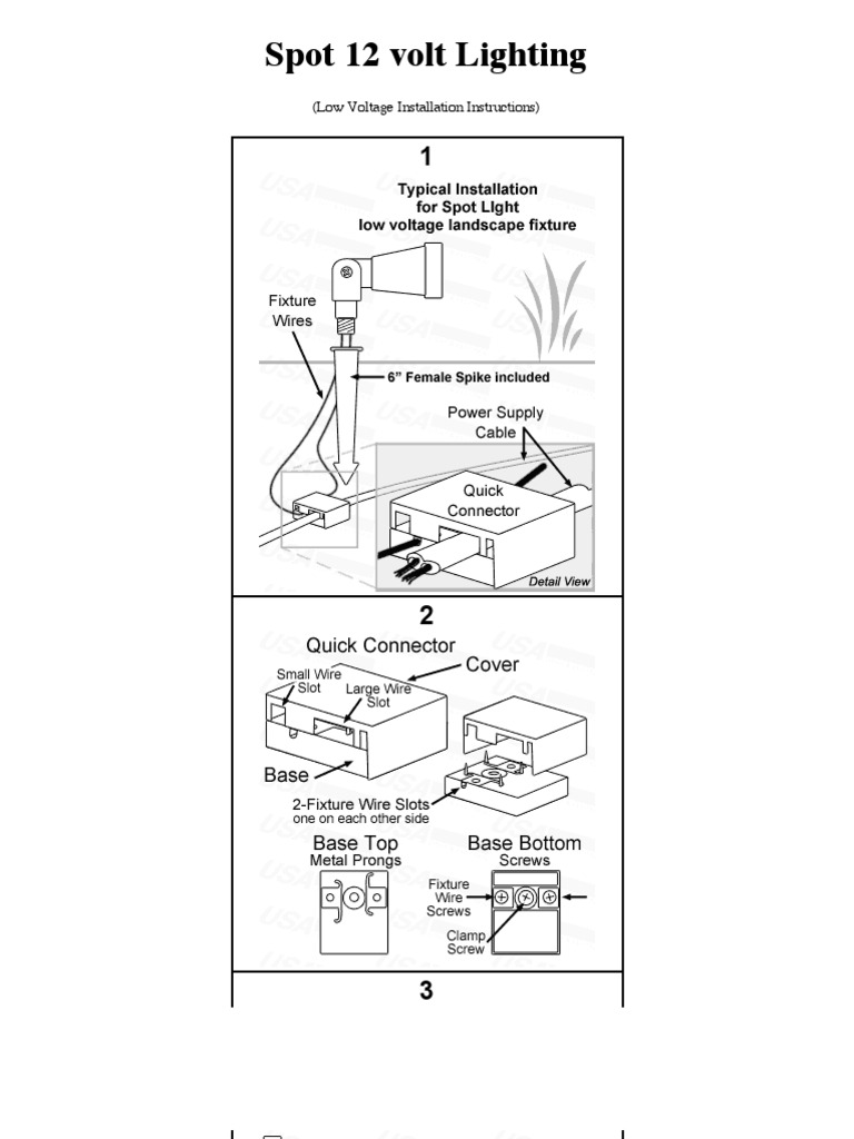 12V Low Voltage Lighting Guide | PDF | Electrical Engineering | Electricity