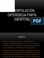 Diferencias Finitas (Newton Oficial)