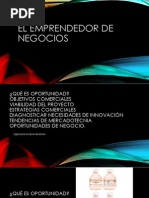 el emprendedor de negocios
