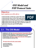 The OSI Model and The TCP/IP Protocol Suite: Objectives