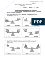 3ra Prueba 3ra Unidad Igualdad Desigualda