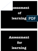 Assessment and Reading Sept 11