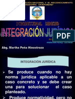 Integracion Juridica