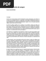SALVOCHEA La contribución de sangre