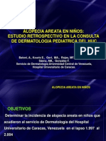 Alopecia areata en niños