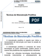 Manutencao Industrial - 1.3-Tecnicas de Manutencao Preditiva