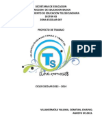 Proyecto Escolar 2013 - 2014