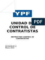 Instructivo Control de Contratistas