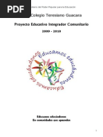 PEIC y Manual de Convivencia