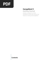 Download Garage Band 3 Getting Started by pi1tama2 SN16752984 doc pdf