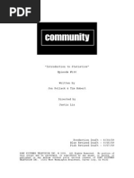 Community 1x07 - Introduction To Statistics