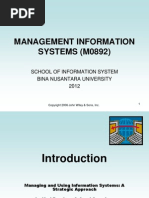 Information System Management