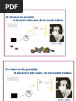 2 - O romance de geração O Encontro Marcado, de Fernando Sabino