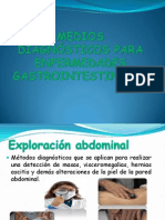 Medios Diagnósticos para Enfermedades Gastrointestinales