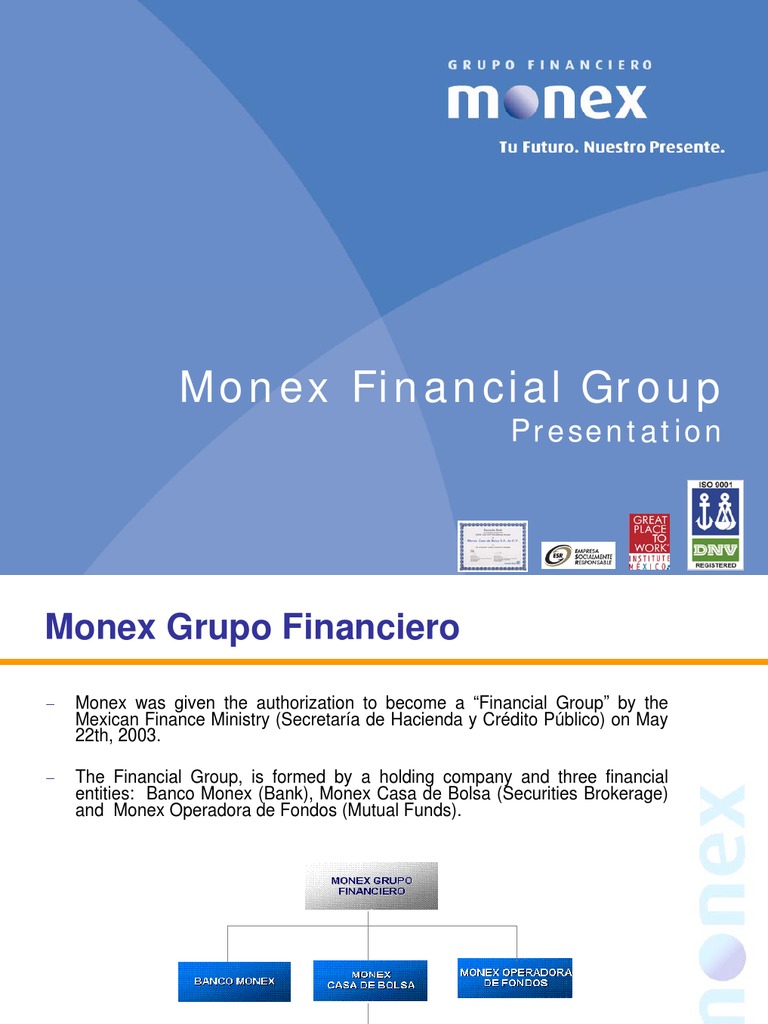 Monex Presentation English | PDF | Securities (Finance) | Bonds (Finance)