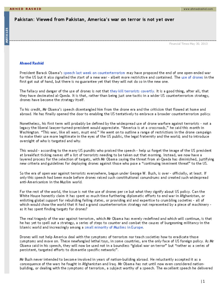 Viewed From Pakistan | PDF | War On Terror | Counter Terrorism