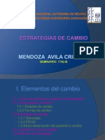 ESTRATEGIAS DE CAMBIO - Actividad 2. Módulo 4. Bloque 2. Mendoza, A. Cristina