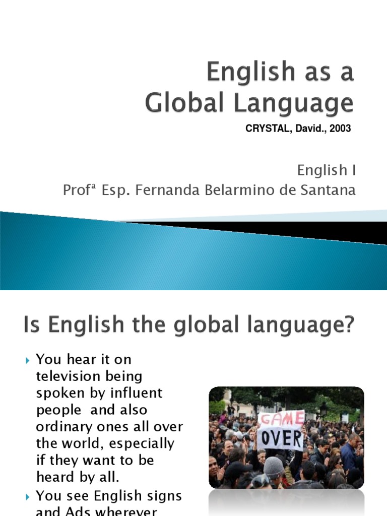 Importance of English as a Global Language | PDF