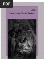 Grey Lodge Occult Review Vol I Issue VII