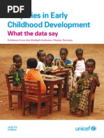 Inequities in Early Childhood Development