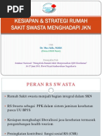 Download Kesiapan  Strategi Rumah Sakit Swasta Menghadapi Jkn by Arina Elhaqqa SN167567788 doc pdf