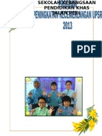 Cover Program Peningkatan Kecemerlangan Upsr 2013