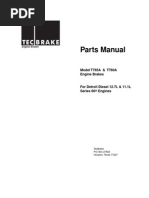 Parts Manual: Model T765A & T760A Engine Brakes