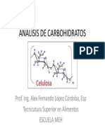 Analisis de Carbohidratos