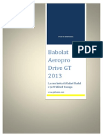 I Test Di GO4Tennis - Babolat Aeropro Drive GT 2013