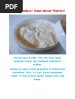 Download Cara Membuat Kondisioner Rambut by mataharicourse SN167581622 doc pdf