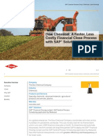 Dow Chemical: A Faster, Less Costly Financial Close Process With SAP® Solutions