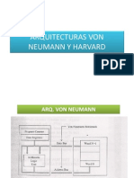 Arquitecturas Von Neumann y Harvard