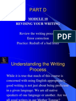 Module 10 Revising Your Writing