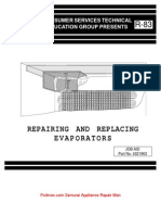 Repairing Replacing Evaporators