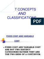 Cost Concepts