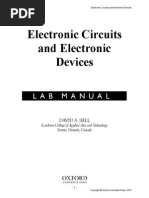 Electronic Circuits
and Electronic
Devices