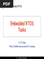 Embedded RTOS Tasks