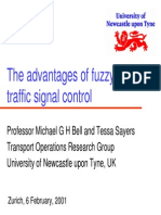 The advantages of fuzzy logic for multi-objective traffic signal control