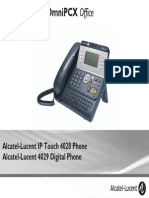 ENT PHONES IPTouch-4028-4029Digital-OXOffice Manual 0907 PT