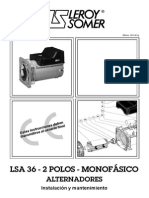 Generador Leroy Sommer Lsa36 Monofasico