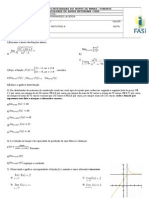 Exercicio Calculo 1 20132