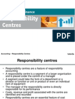 Accounting - Responsibility Centres