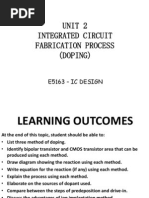 2 4 Integrated Circuit Fabrication Process Doping Student