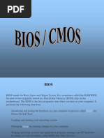 BIOS and CMOS